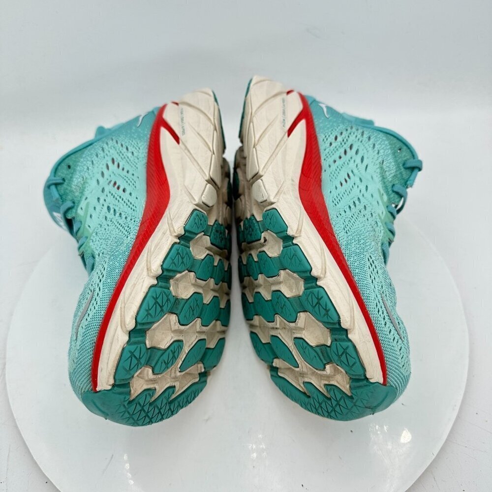 Hoka One One Clifton 8 Women Size 10B 1119394-AEBL Aquarelle Eggshell Blue Mesh - Picture 7 of 11